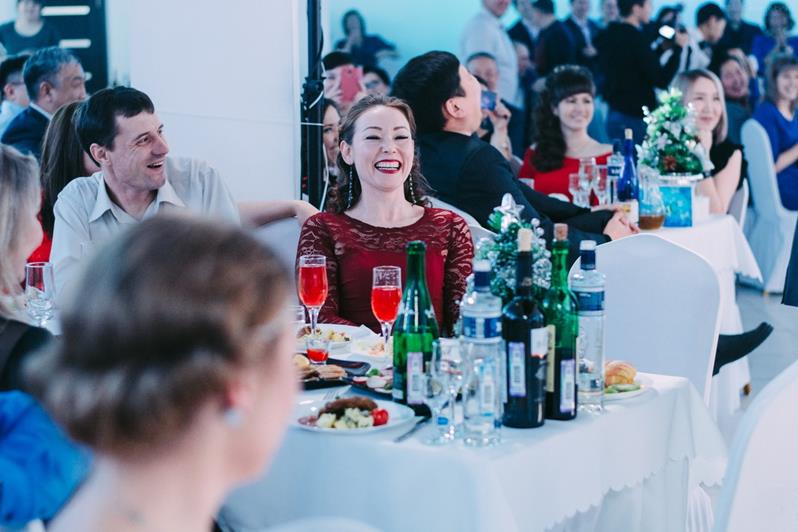 Корпоратив в банкетном зале