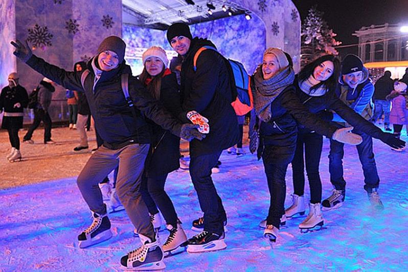 Корпоратив на катке