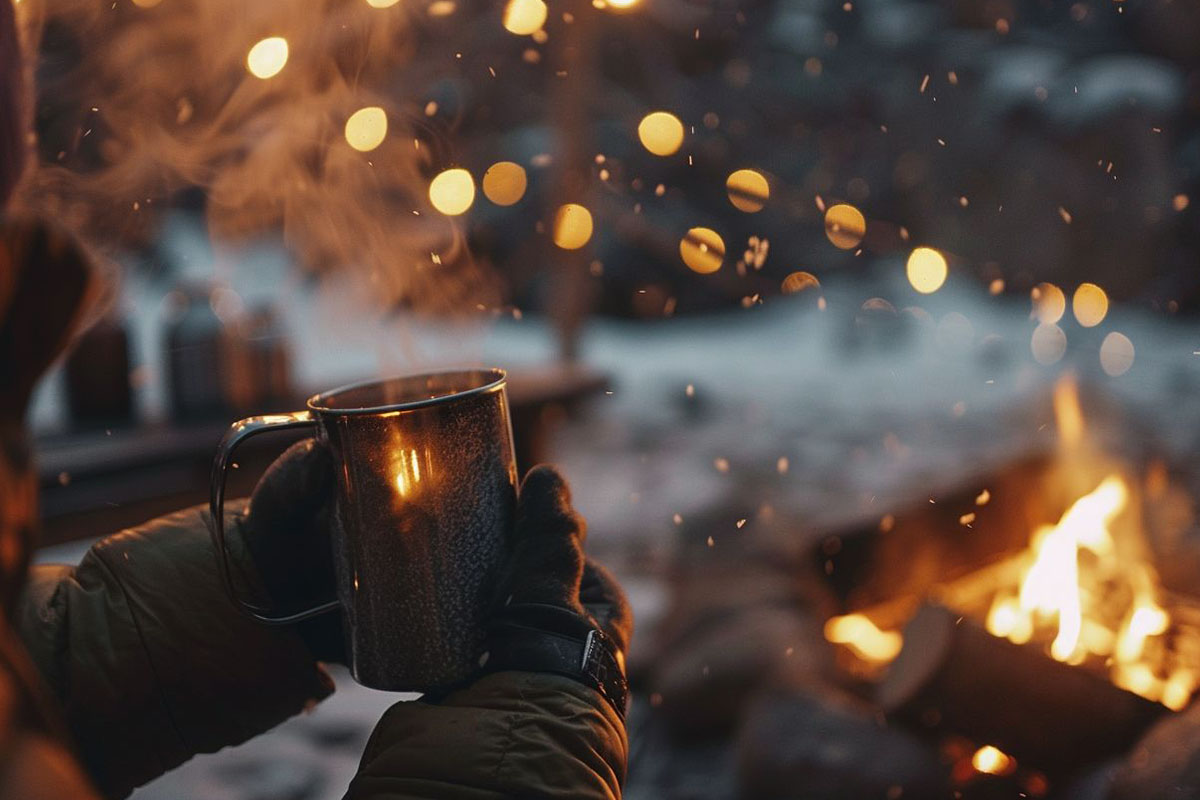 Теплые разговоры у огня