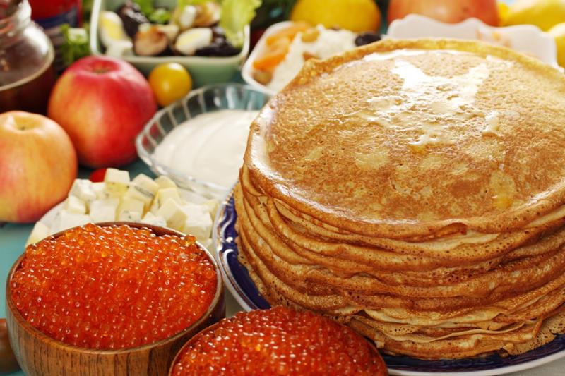 Блины на масленницу