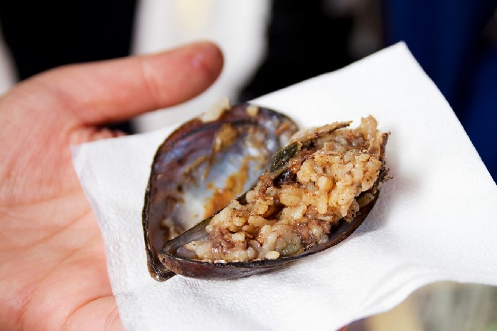 Фаршированные мидии