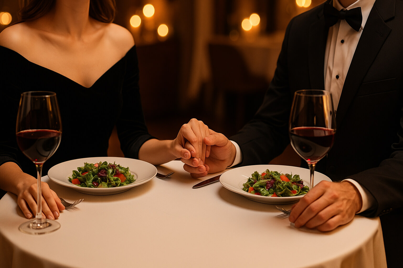 Вечер в ресторане позволит насладиться красиво сервированными блюдами