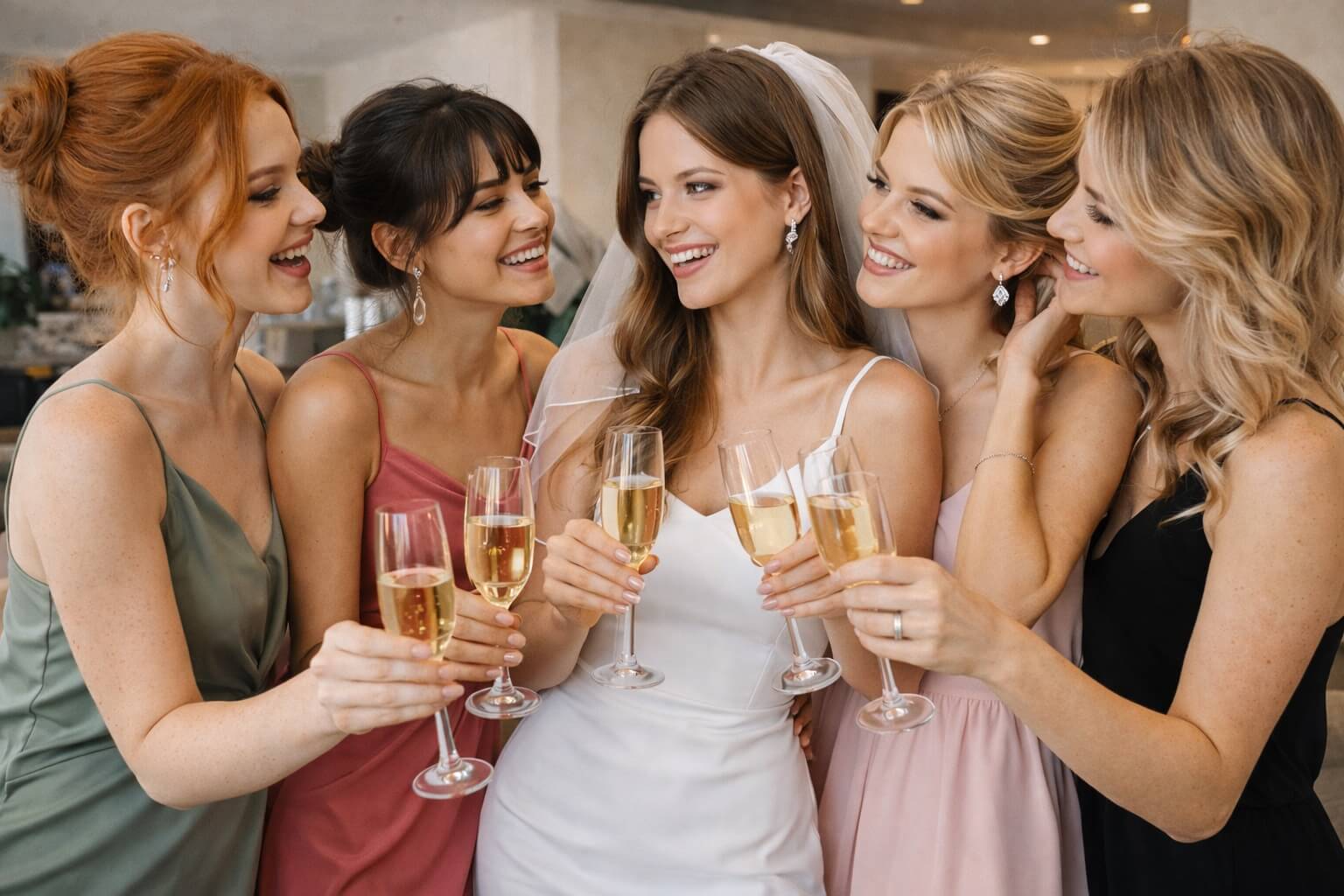 В кафе под хорошие закуски и шампанское можно трогательно проститься со свободной жизнью