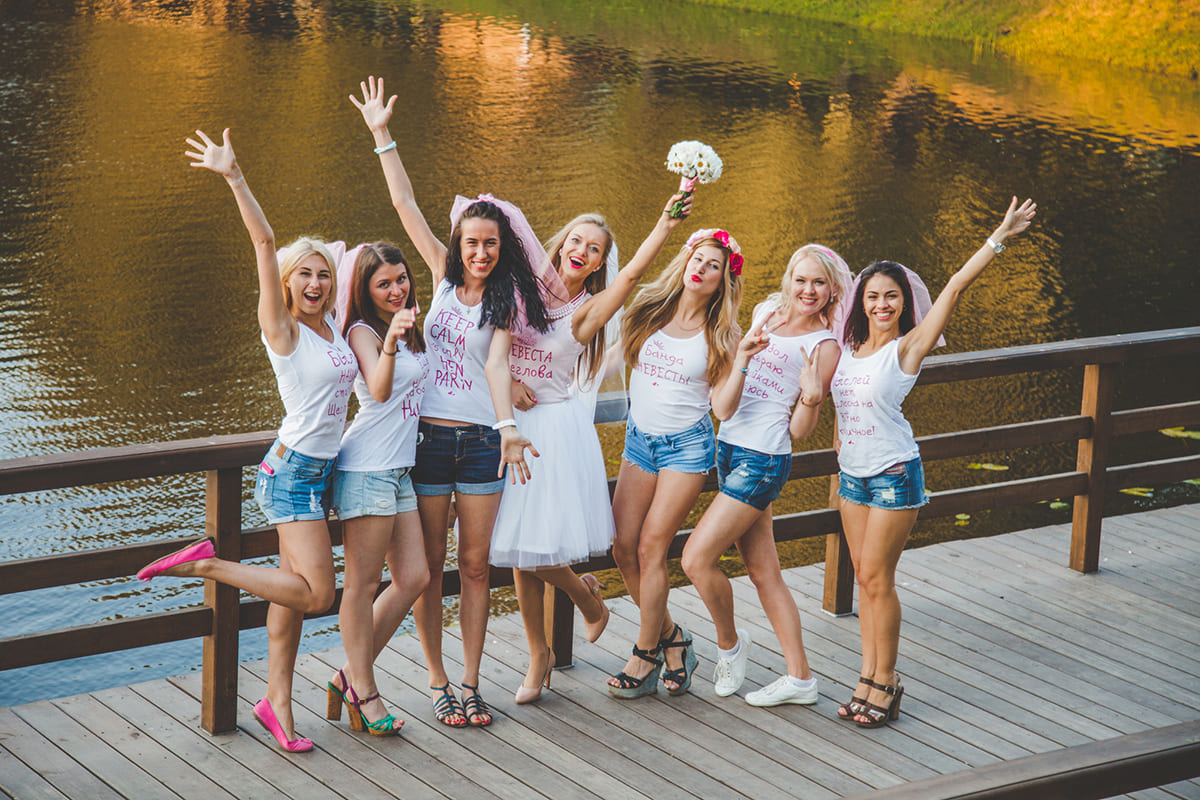 Девичник на природе — креативно и весело