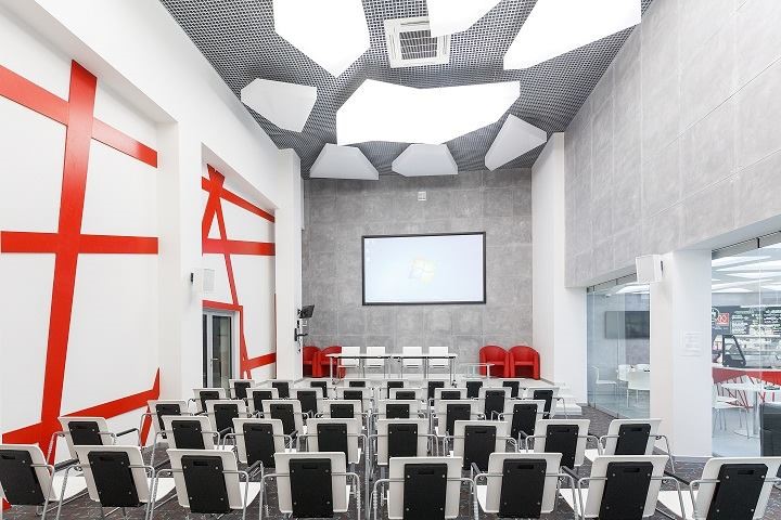 Концептуальный интерьер «Калибр» не даст аудитории заскучать