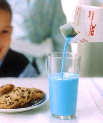 Голубое молоко