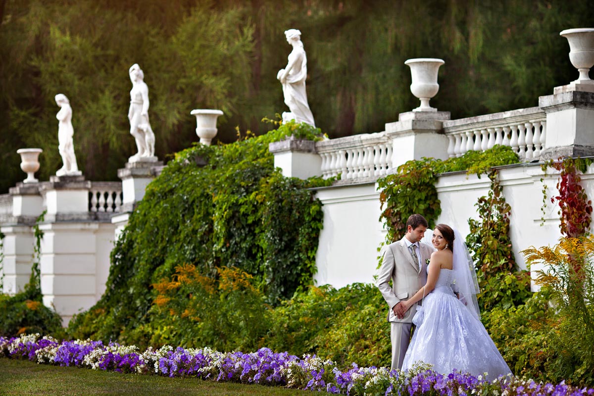 Во дворце любая невеста чувствует себя принцессой