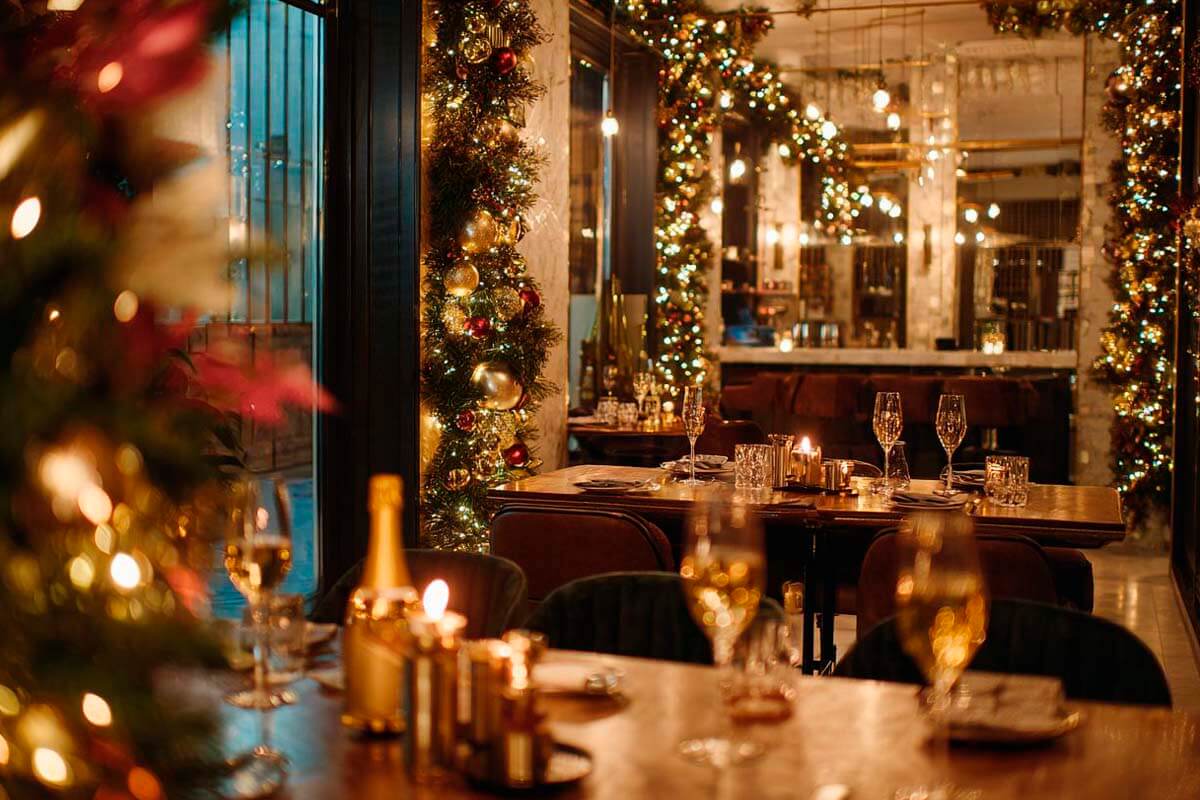 Новый год в ресторане