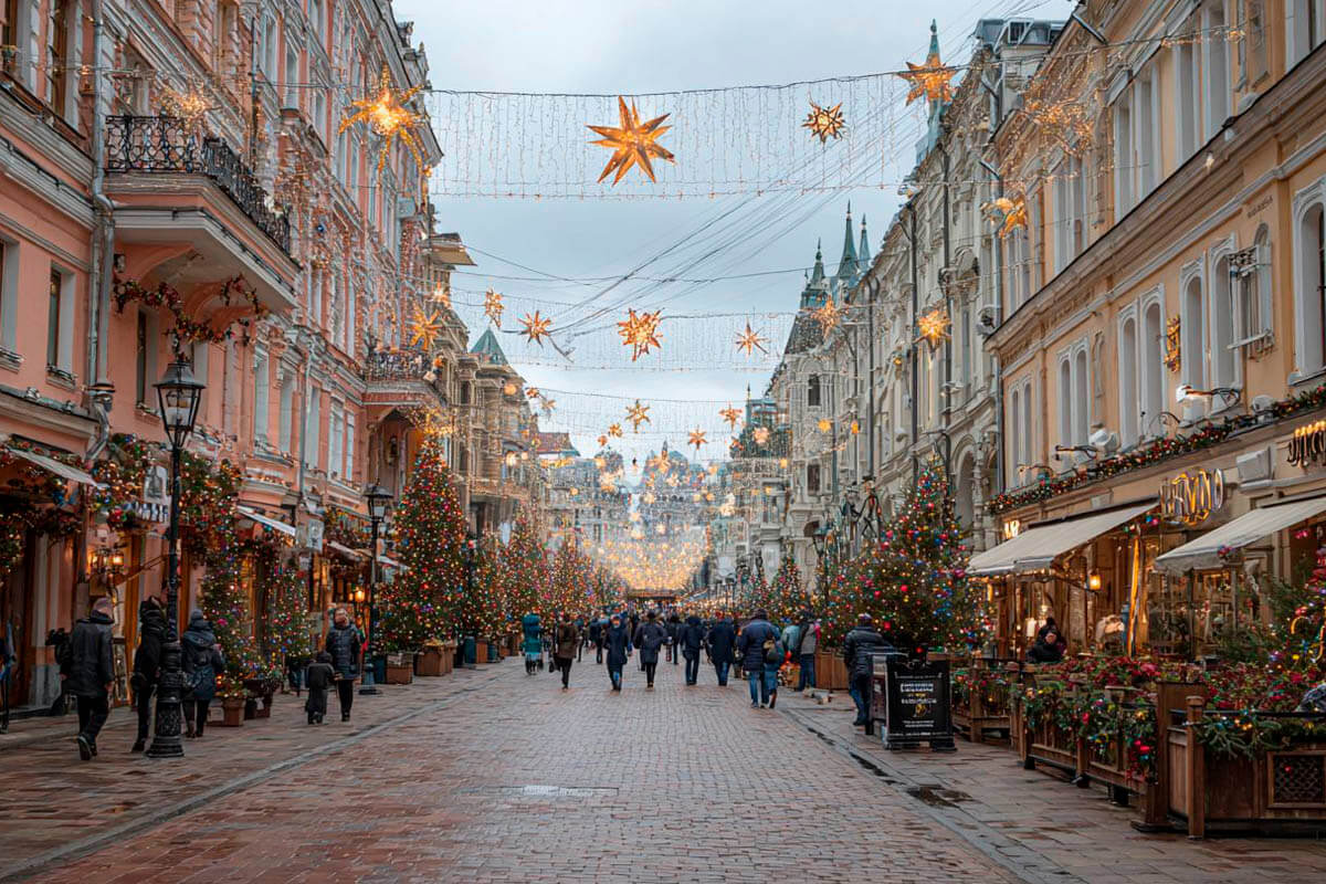 Пешеходная Никольская улица