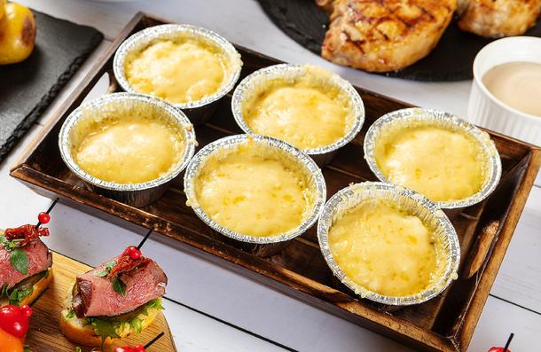 Жюльен с креветками