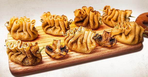 Амоньеры с курочкой в соусе Амоньеры с курочкой в соусе