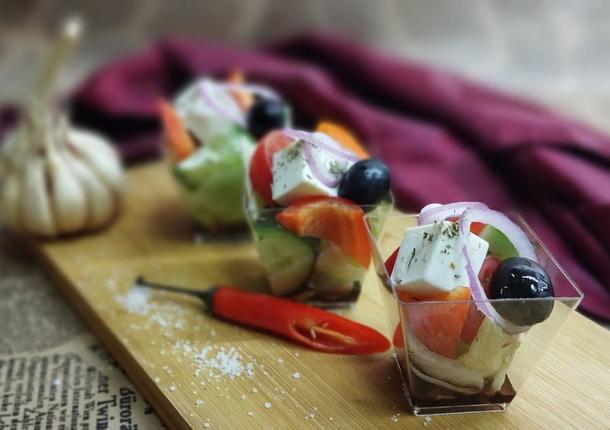 Салат Греческий в веррине Салат Греческий в веррине