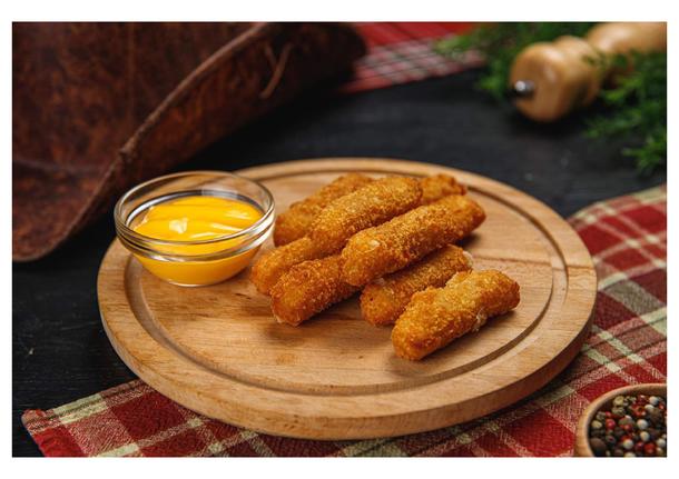 Сырные палочки с сырным соусом Сырные палочки с сырным соусом