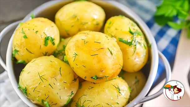 Картофель Бэби запеченый с чесноком