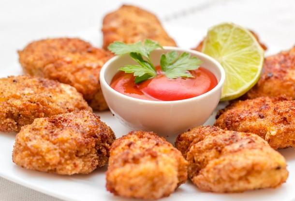 Куриные нагетсы Куриные нагетсы