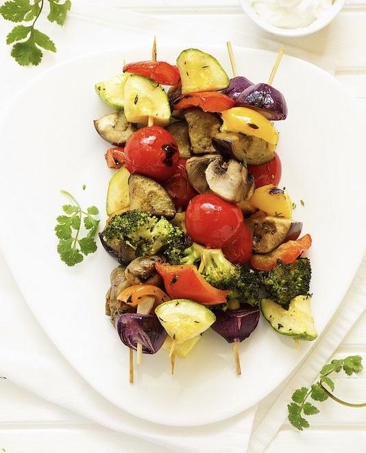 Шашлычок из овощей