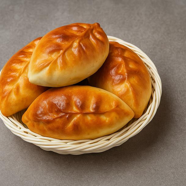 Пирожок с яблоком