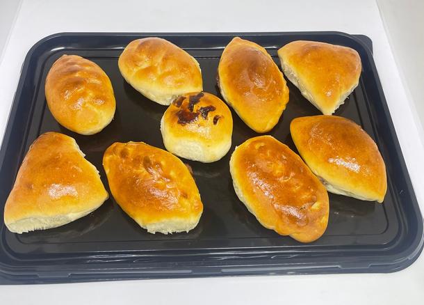 Пирожки с клубничным джемом (5 шт) Пирожки с клубничным джемом (5 шт)