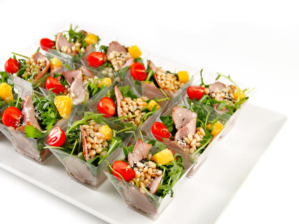 Салат из утиного филе