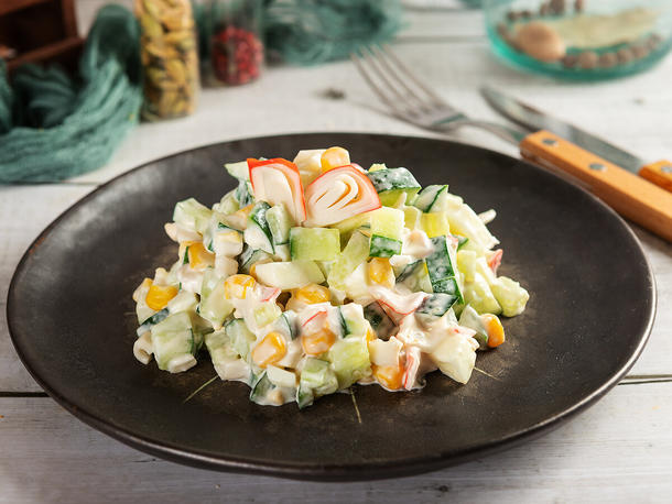 Салат «Крабовый» Салат «Крабовый»