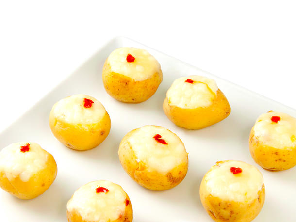 Беби картофель фаршированный