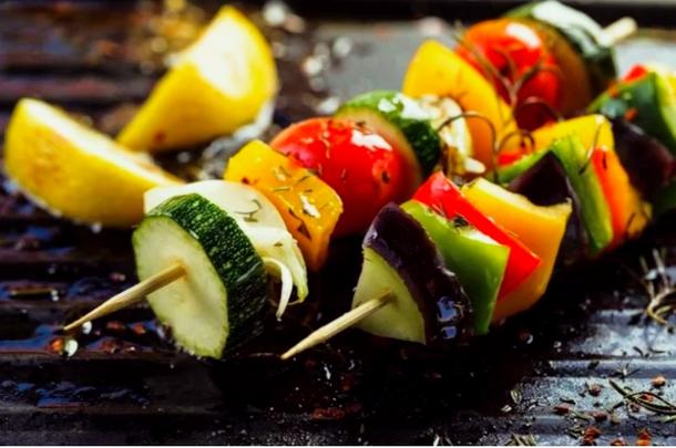 Овощные шашлычки