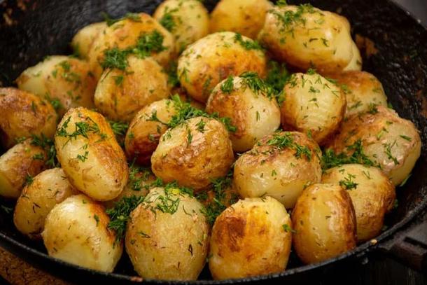Запеченый картофель беби