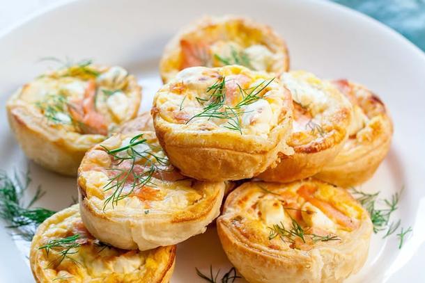 Киш с курицей и грибами