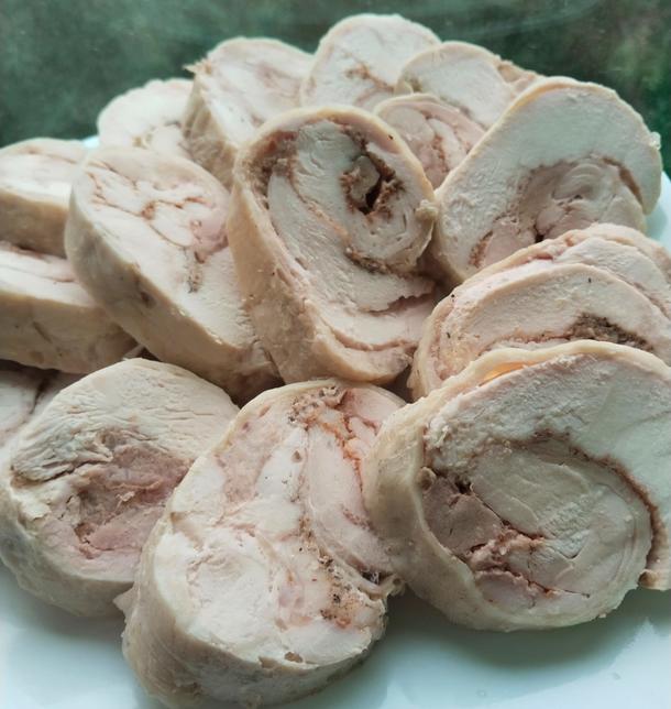 Куринный рулетик