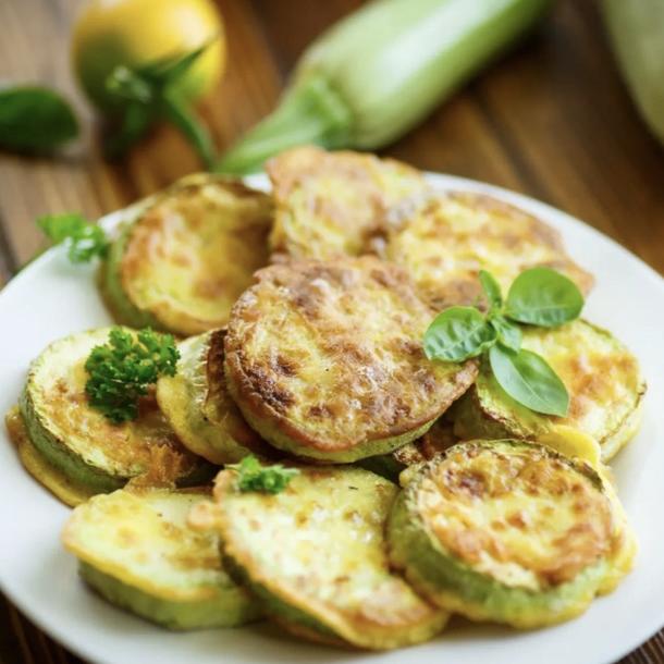 Кабачки молодые печеные