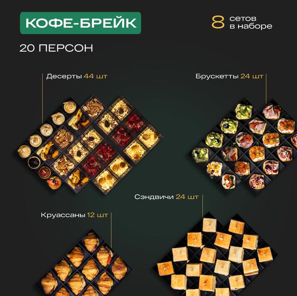 Фуршетный Набор «Кофе-брейк 20 персон»