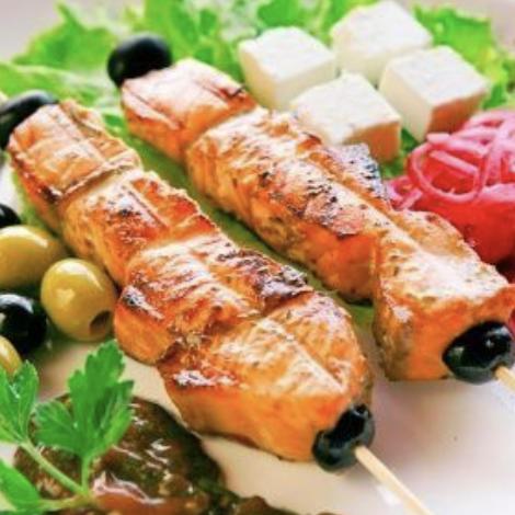 Шашлычки лосось