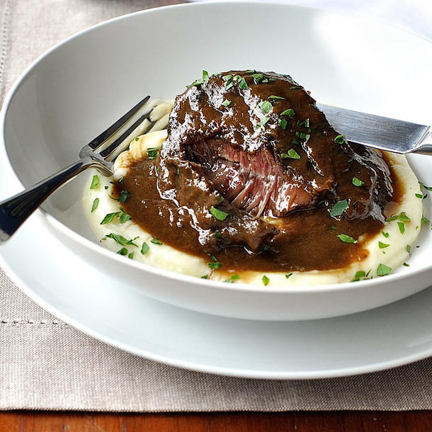 Говяжьи щечки банкет