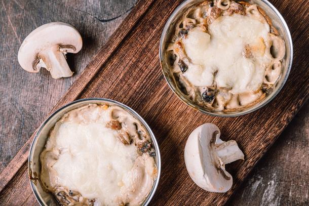 Жульен грибной с курицей