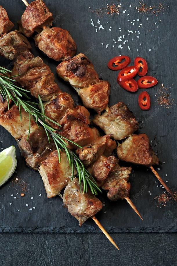 Шашлычки из форели