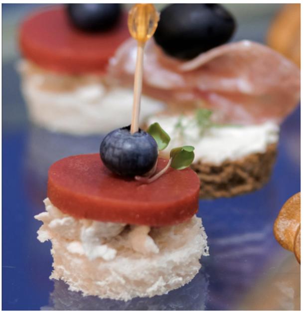 Паштет с ягодой