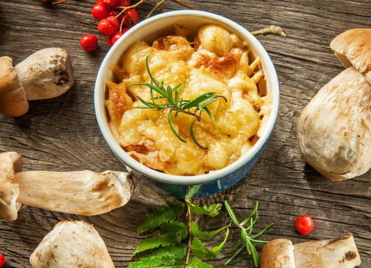 Жульен с курицей Жульен с курицей