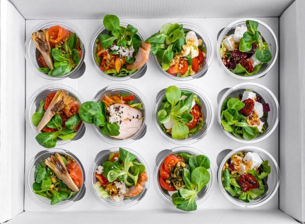 Бокс №25 Мини-салаты