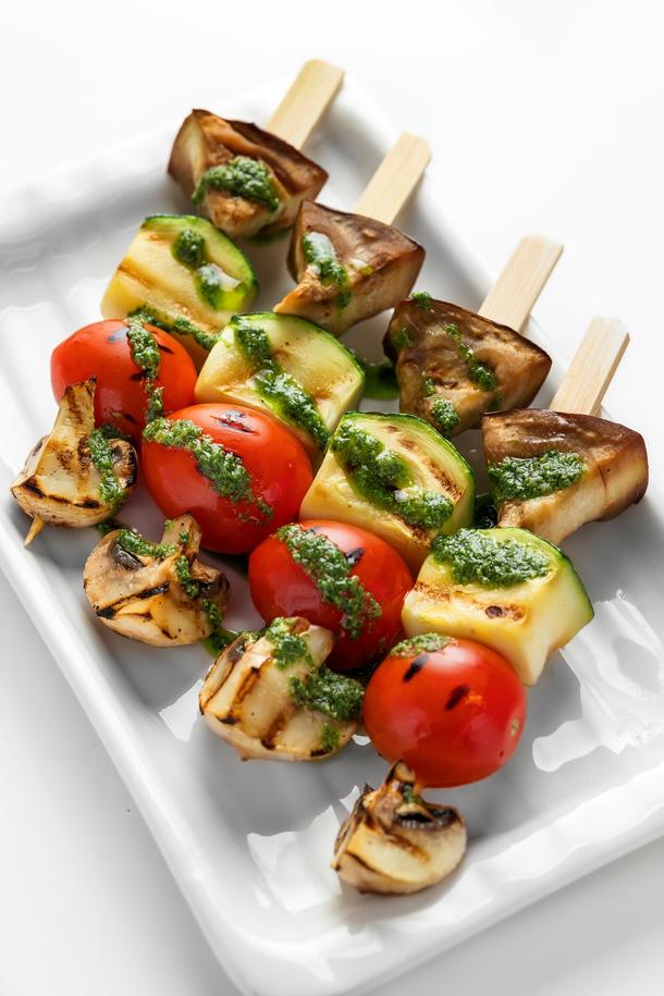 Шашлычок из овощей