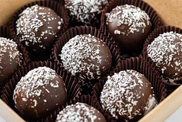 Конфеты трюфеля Конфеты трюфеля