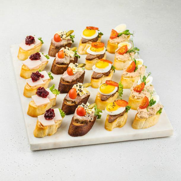 Сет авторских брускетт № 1 Сет авторских брускетт № 1