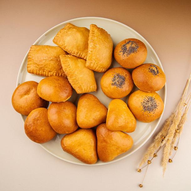 Домашние пирожки ассорти № 1 Домашние пирожки ассорти № 1