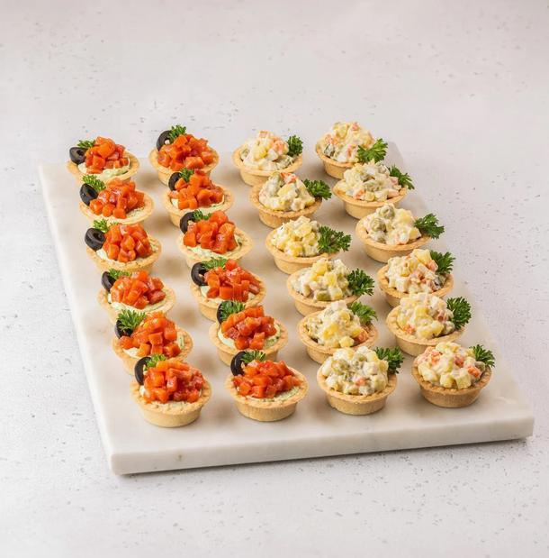 Сет салатов "Гурман" (тарталетки)