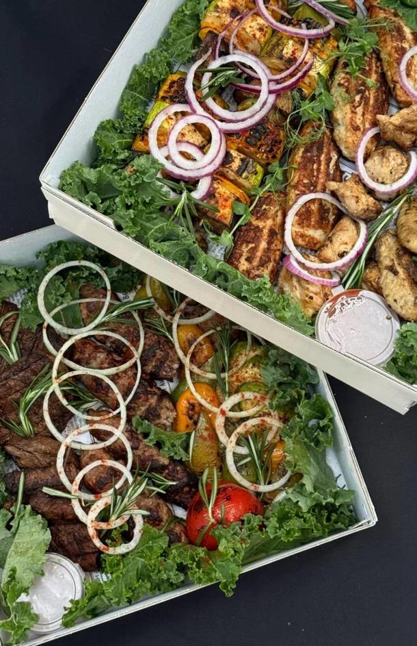 Ассорти мини-шашлычков