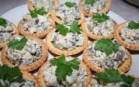 Тарталетка "Мясо по - русски"