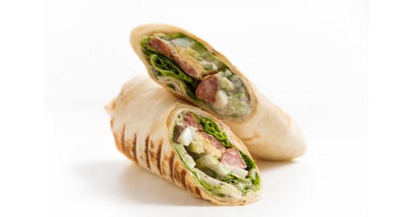 Ролл Цезарь с куриным филе Ролл Цезарь с куриным филе