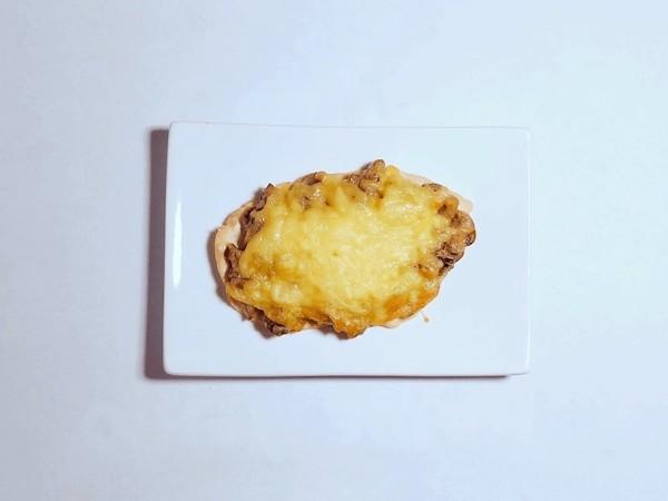 Филе куриное запечённое с грибами и сыром Филе куриное запечённое с грибами и сыром