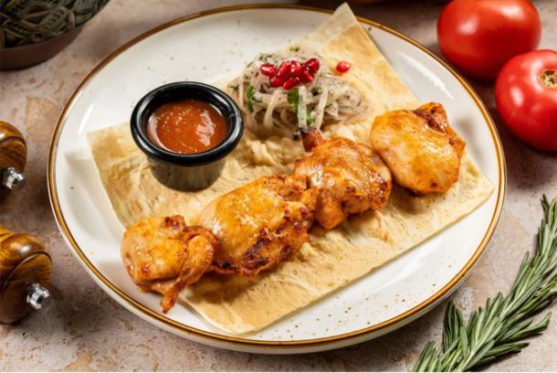 Шашлык из куриного бедра Шашлык из куриного бедра