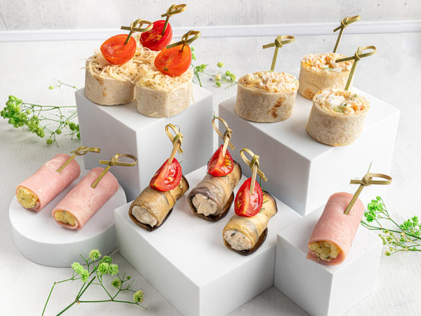 Микс рулетов, 40 шт.
