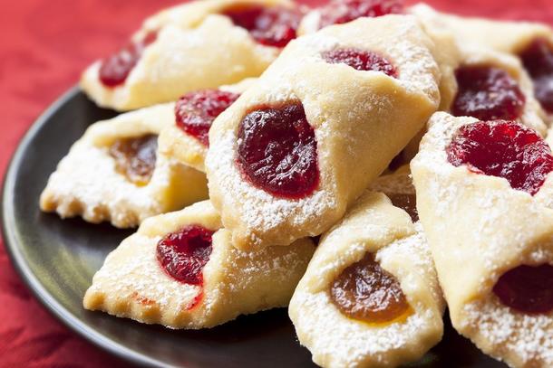 Печенье домашнее с фруктовыми начинками